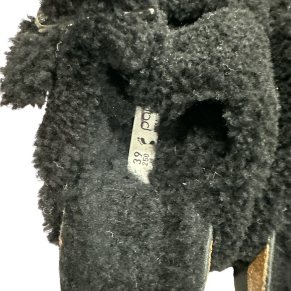 Birkenstock Arizona Big Buckle Platform Teddy by Papillio - New W/O Box - Picture 3 of 4